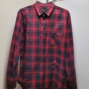 GENTLY USED WEST 49 DRESS SHIRT, LARGE!!!